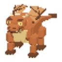 Baby ember dragon — in-game artwork