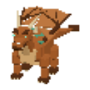Copper dragon — in-game artwork