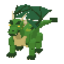 Green dragon — in-game artwork
