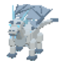 White dragon — in-game artwork